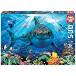 Educa Puzzle 500 GRAND REQUIN BLANC