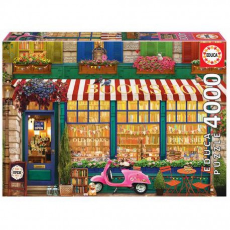 Educa Puzzle 4000 LIBRAIRIE VINTAGE