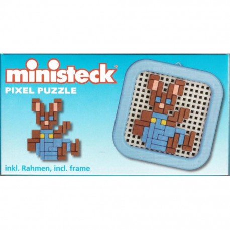 Puzzle Ministeck: Minisets - Paashaas dans le cadre