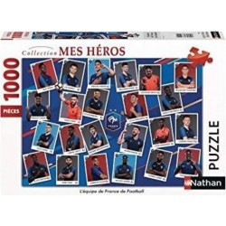 Nathan Puzzle Puzzle 1000p L'équipe de France de Football / FFF