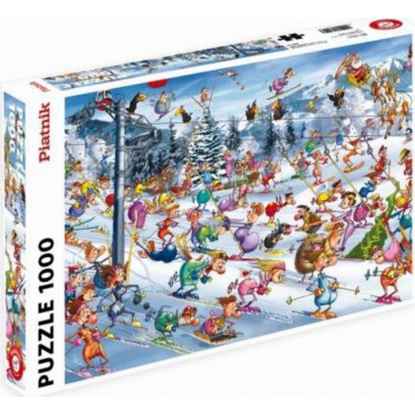 Piatnik Puzzle RUYER - SKI DE NOEL