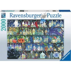 Ravensburger Puzzle 2000 pièces - L'étagère à potions / Zoe Sandler