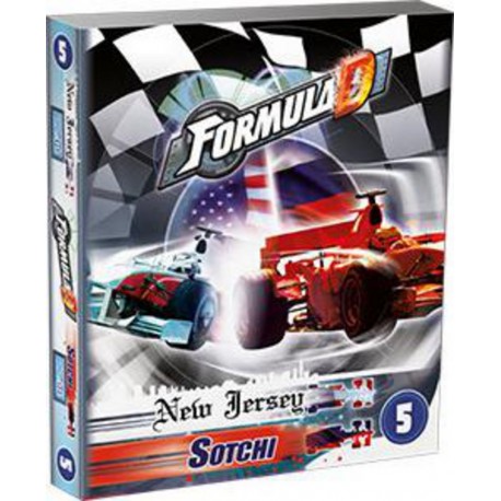 Asmodee Formula D : Circuit New Jersey / Sotchi (Extension)