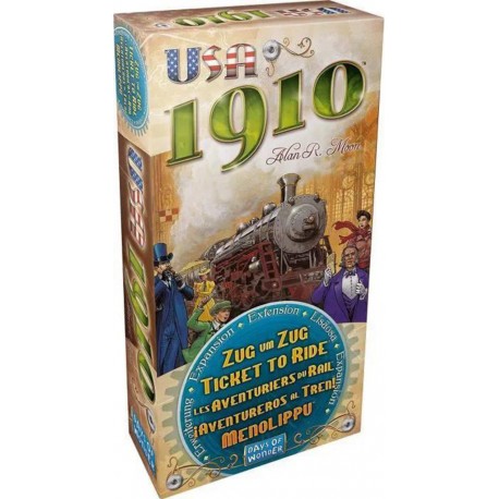 Asmodee Les Aventuriers du Rail : Extension USA 1910