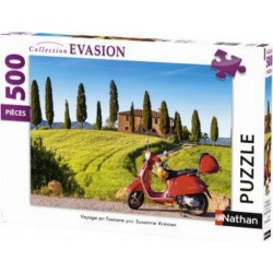 Nathan Puzzle 500p - Voyage en Toscane