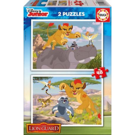 Educa Puzzle La garde du roi lion