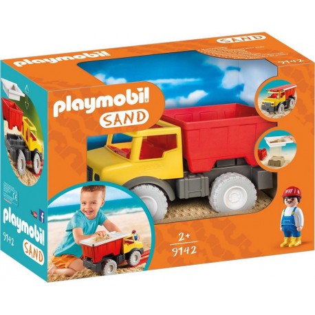 PLAYMOBIL 9142 Sand - Camion Tombereau Avec Seau