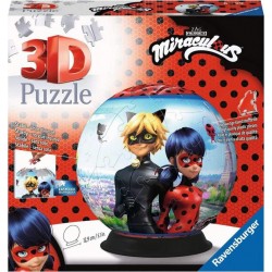 Ravensburger Puzzle 3D rond 72 pièces - Miraculous