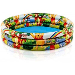 INTEX Swimming Pool with 3 Rings Winnie the Pooh