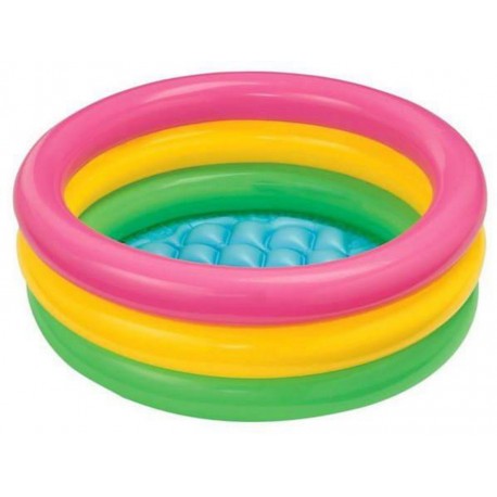 INTEX Inflatable 3-Ring Pool For Children 86x25cm