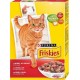 Friskies Croquettes Chats Adultes Boeuf Poulet 400g (lot de 10)