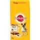 Pedigree Mini Adulte Plein De Vie Croquettes Chiens Petits Gabaris Poulet Légumes 2Kg (lot de 2)