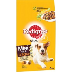 Pedigree Vital Protection Petit Chien Croquettes au Bœuf aux Légumes et Riz 2Kg