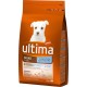 Ultima Croquettes Chiens Junior Mini 1-10 Kg Poulet Riz Format 1,5Kg (lot de 3)