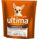 Ultima Croquettes Chihuahua Chiens Poulet Riz Céréales Complètes Format 800g (lot de 3)