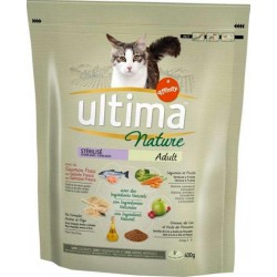 Ultima Croquettes Chat Stérilisé Adult Saumon 3Kg (lot de 2