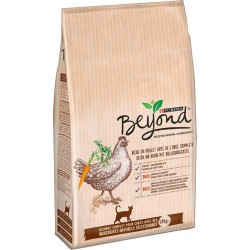 Purina Beyond Croquettes Chats au Poulet et Orge Complète 1,4Kg (lot de 2)