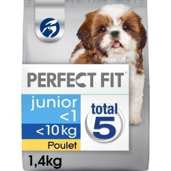 Perfect Fit Total 5 Croquettes Chien Junior -1 Poulet 1,4Kg (lot de 3)