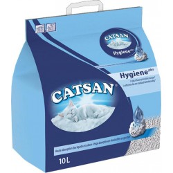 Catsan Minérale Hygiène Plus Litière Pour Chats 10L (lot de 2)