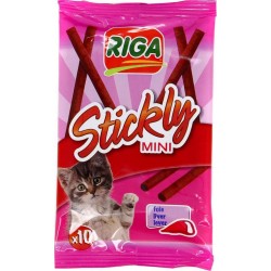 Riga Stickly Mini au Foie Pour Chat Bâtonnets 50g (lot de 6)