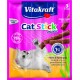 Vitakraft Cat Stick Mini Poulet et Herbes à Chat 18g (lot de 8)