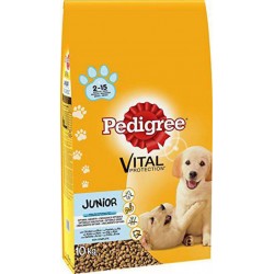 PEDIGREE JUNIOR Croquettes pour les chiots à la volaille 10Kg