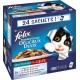 Felix Tendres Effilés Délicieux Mixte Viandes Poissons 100g par 24 sachets (match pas avec amazon) 7613035437753