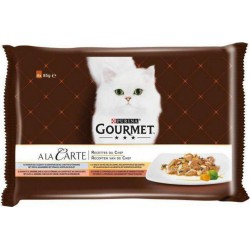 GOURMET CARTE POISSON 4X85GR