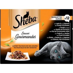 SHEBA SCE GOURMAND 12X85G BARQ 3065890122680