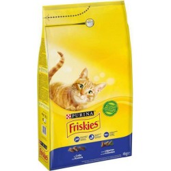 FRISKIES Croquettes Colin et Légumes Chat adulte 4Kg