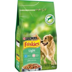 Friskies Light Croquettes Chien Adulte au Poulet et Légumes 4Kg (lot de 2)