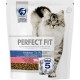 PERFECTFIT Croquettes pour Chat Stérilisé au Boeuf 1.4Kg