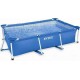 INTEX Kit Piscine Tubulaire Metal Frame Junior Rectangulaire 2,6m x 1,6m x 0,65m 28271NP