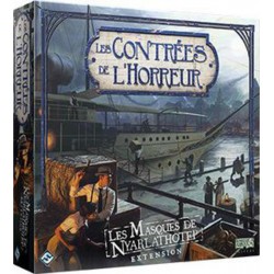 Fantasy Flight Games Contrées de l'Horreur (Les) : Les Masques de Nyarlathotep (Extension)