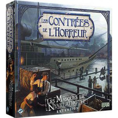 Fantasy Flight Games Contrées de l'Horreur (Les) : Les Masques de Nyarlathotep (Extension)