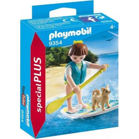 PLAYMOBIL SPORTIVE AVEC PADDLE 4008789093547