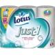 Lotus Papier toilette Just-1 par 6 rouleaux (lot de 3 soit 18 rouleaux)