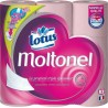 Lotus Moltonel Papier toilette Triple Epaisseur Aqua Tube x9 rouleaux roses