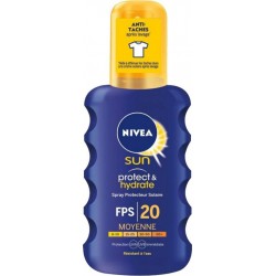 Nivea Sun Spray Protect Et Hydrate FPS20 200ml (lot de 2)