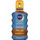 Nivea Sun Spray Protect Et Bronze FPS30 200ML (lot de 2)