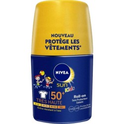 Nivea Sun Kids Roll-On Soin Protecteur SPF20 50ml (lot de 2)