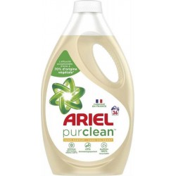 Ariel Liquide Pureclean 1,980L (lot de 2)