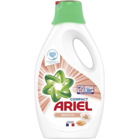 Ariel Liquide Sensitive 1,815L (lot de 2)