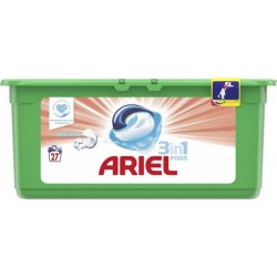 Ariel Pods 3 en 1 Sensitive 27 Capsules (lot de 2)