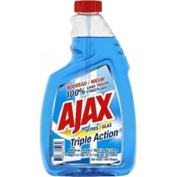 Ajax Vitre Triple Action 750ml (lot de 6)