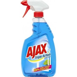 Ajax Spray Vitres Triple Action 500ml (lot de 6)