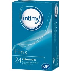 Intimy Fins Préservatifs x24 (lot de 2)