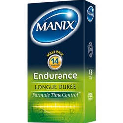 Manix Endurance Préservatifs x14 (lot de 2)