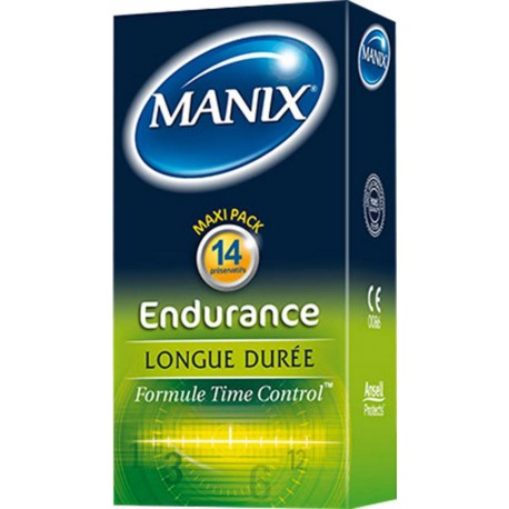 Manix Endurance Préservatifs x14 (lot de 2)