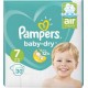 Pampers Couches Baby-Dry Géant Taille 7 (15Kg+) x30 (lot de 2)
